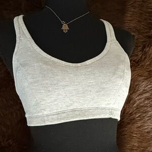 Women's Gray Sports Bra Hanes sport size B34